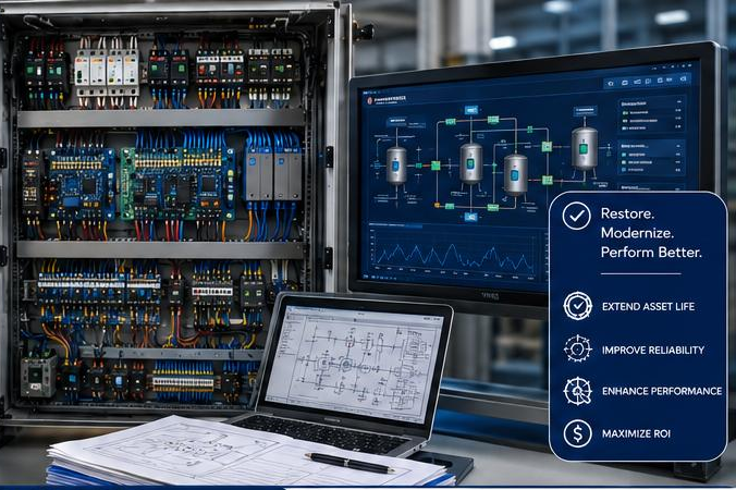 Reverse Engineering & Modernization Illustration
